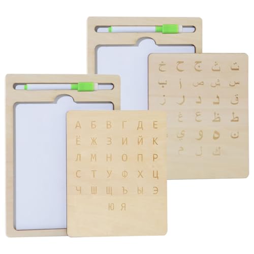 Schreibtafel Aus Holz - Vorschule Alphabet Lernbrett Mit Stift - Interaktives Zeichenbrett Geschenk Idee Für Mädchen Zu Geburtstag Und Kindertag Schreibtafel Aus Holz - Vorschule Alphabet Lernbrett Mit Stift - Interaktives Zeichenbrett Geschenk Idee Für Mädchen Zu Geburtstag Und Kindertag von Generisch