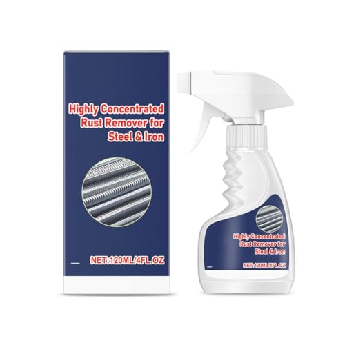 Schwerlast Rostentferner Spray für Metall - Mehrzweck Rosthemmer & Löser, Rostumwandler, Rustout Instant Remover Spray, Sofortiger Rostfleckenentferner für Autowartung, Werkzeuge und Heimgebrauch von Generisch