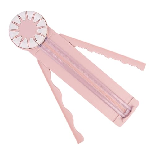 Scrapbook Papierschneider, 12 in 1 Papier Dial Trimmer Cutter, Zig Cutting Tool Multifunktionale Papierschneidemaschine mit Messungen, Tragbares Design, Kantenschneider für Papierhandwerk von Generisch