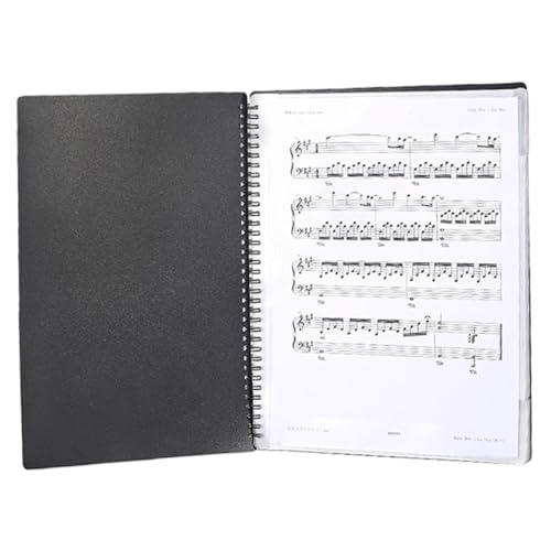 Sheet Music File, Music Display Binder, Spiral Music Folder, Music Folder Binder, A4 Music Folder Binder Sheet Music Display Binder Sheet Music Display Binder Sheet Music Piano Sheet Music Holder for von Generisch