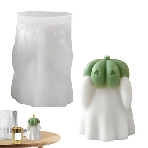 Silikon Kerzenformen | Zementformen Für Deko Zuhause | Kürbis Form Gussform Kerzenwachs Halloween Hausdekor Liebhaber Feiertags Veranstalter des flexiblen, nicht haftenden Materials lässt sic Silikon Kerzenformen | Zementformen Für Deko Zuhause | Kürbis Form Gussform Kerzenwachs Halloween Hausdekor Liebhaber Feiertags Veranstalter des flexiblen, nicht haftenden Materials lässt sic von Generisch