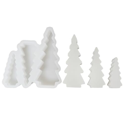 Silikon Weihnachtsbaum Form, 3 Teilige Weihnachtsbaum Deko Silikonformen, Hausdekoration Gießformen Saisonale Accessoires Für Hobbyisten Kollegen Männer Freunde Enthusiasten Silikon Weihnachtsbaum Form, 3 Teilige Weihnachtsbaum Deko Silikonformen, Hausdekoration Gießformen Saisonale Accessoires Für Hobbyisten Kollegen Männer Freunde Enthusiasten von Generisch