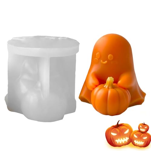 Silikondruck in 3D-Form – Halloween-Geist mit Epoxidharz | Einfache Freisetzung für die Herstellung von Seife, Schokolade, und Desserts mit verschiedenen Materialien Silikondruck in 3D-Form – Halloween-Geist mit Epoxidharz | Einfache Freisetzung für die Herstellung von Seife, Schokolade, und Desserts mit verschiedenen Materialien von Generisch