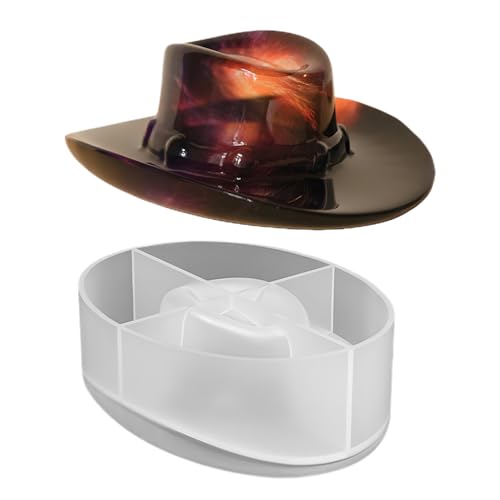 Silikonform Für Schokolade - Western Hat Silikonform - Antihaft Backwerkzeug Aus Epoxidharz Wiederverwendbar Für Desserts Süßigkeiten Seife Eiskerzen Skulptur Bastelprojekte Silikonform Für Schokolade - Western Hat Silikonform - Antihaft Backwerkzeug Aus Epoxidharz Wiederverwendbar Für Desserts Süßigkeiten Seife Eiskerzen Skulptur Bastelprojekte von Generisch