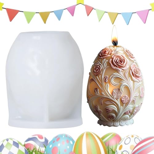 Silikonformen Gießformen Ostern, Silikonform Ostern Eier, Silikonformen Gießformen Frühling, Osterdeko Modern, Ostereier Gießforme, Osterndeko von Generisch