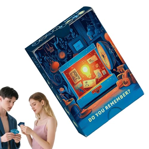 Spiele für Paare, Date-Nacht-Spiele für Erwachsene, tragbares Karten-Set mit 50 Fragen für Weihnachten, Valentinstag, Party-Aktivität Spiele für Paare, Date-Nacht-Spiele für Erwachsene, tragbares Karten-Set mit 50 Fragen für Weihnachten, Valentinstag, Party-Aktivität von Generisch