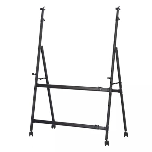 Staffelei-Ständer auf Rädern, höhenverstellbar, zusammenklappbar, Metallständer für Zuhause, Büro, Klassenzimmer, Pinnwand und Poster-Display Staffelei-Ständer auf Rädern, höhenverstellbar, zusammenklappbar, Metallständer für Zuhause, Büro, Klassenzimmer, Pinnwand und Poster-Display von Generisch