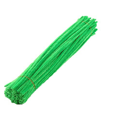 Stem Pipe Crafts for Cleaners Arts Set Massive DIY Dekoration 100PC Farbe Küche, Esszimmer & Bar Frischer Und Sauberer Müllentsorgungsreiniger (Green, One Size) von Generisch