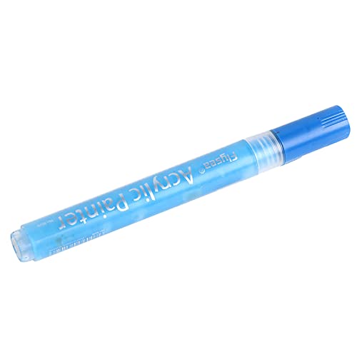 Stift 0,7 m (3 ml) Acrylschrift 1 PC Acrylfarbe Farben 12 wasserbasierte Stiftbreite Markierungen geruchlose Spritze Büro & Schreibwaren Bosbach Schwarz Auf (Blue, One Size) von Generisch