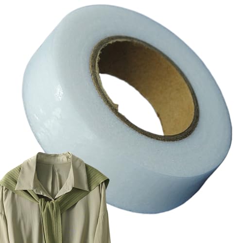 Stoffband für Säure, doppelseitiges Stoffband | 2-seitige Kleidung klebrige Stoffbandrolle | Multifunktionales Bügel-Ein-Adhäsionskragen Manschetten-Saumfutter für Profis Stoffband für Säure, doppelseitiges Stoffband | 2-seitige Kleidung klebrige Stoffbandrolle | Multifunktionales Bügel-Ein-Adhäsionskragen Manschetten-Saumfutter für Profis von Generisch
