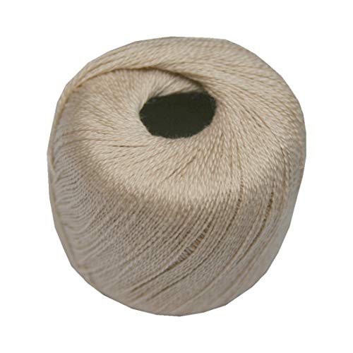 Stopftwist Stopfgarn Baumwolle 8-fach mercerisiert 20 m beige (0854) von Generisch