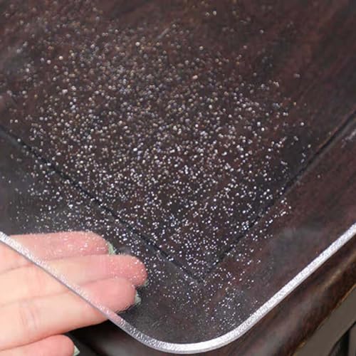 Strapazierfähige, rechteckige, mattierte, rutschfeste PVC-Tischdecke, m dick, wasserdicht, waschbar, rutschfester Schutz für drinnen und draußen, Esszimmer, Küche, Schreibtisch, 70 x 150 cm Strapazierfähige, rechteckige, mattierte, rutschfeste PVC-Tischdecke, m dick, wasserdicht, waschbar, rutschfester Schutz für drinnen und draußen, Esszimmer, Küche, Schreibtisch, 70 x 150 cm von Generisch