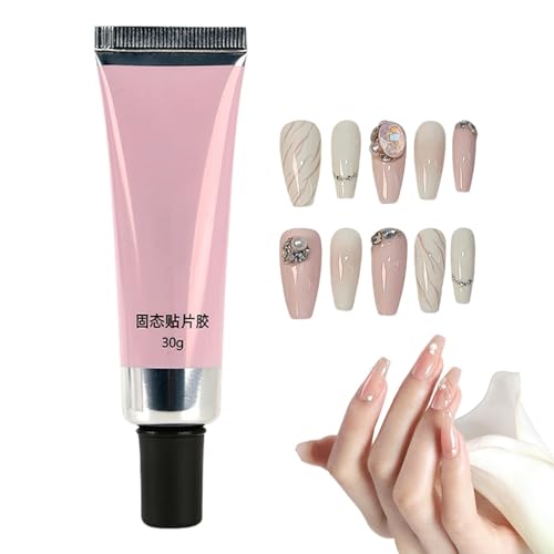 Strass Kleber Gel - Nagelkleber Für Kunstnägel | Extra Stark Nail Glue Für Press On Nail Glue Gel | Kleber Für Maniküre Für Anfänger Und Professionelle Salons von Generisch