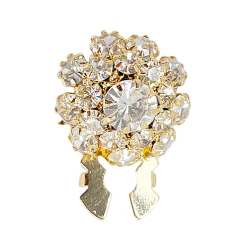 Strass-Knopfabdeckungen – eleganter Kristallknopf, Blumenzubehör für Kleidung, Damen-Schmuckherstellung, flache Rückseite, Kristallverzierungen, Blumen-Charm- für Erwachsenen-Projekte Strass-Knopfabdeckungen – eleganter Kristallknopf, Blumenzubehör für Kleidung, Damen-Schmuckherstellung, flache Rückseite, Kristallverzierungen, Blumen-Charm- für Erwachsenen-Projekte von Generisch