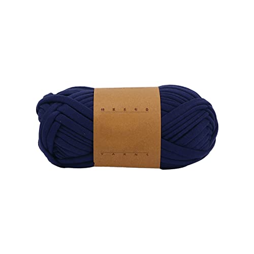 Stricknadeln, Größe 8, The Cloth Line Garn, Häkelgarn für Anfänger, mit leicht zu sehenden Nähten, Kammgarn, Baumwolle, Nylon-Mischgewebe, Stricktasche (Marineblau, Einheitsgröße) von Generisch