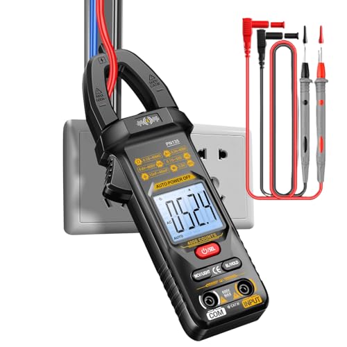 Stromzange | 4000 Counts Automatischer Messbereich Strommessgerät | Intelligente Digitalanzeige Zange für Elektriker DC AC Spannung Electrical Automotive Haushalt Stromzange | 4000 Counts Automatischer Messbereich Strommessgerät | Intelligente Digitalanzeige Zange für Elektriker DC AC Spannung Electrical Automotive Haushalt von Generisch