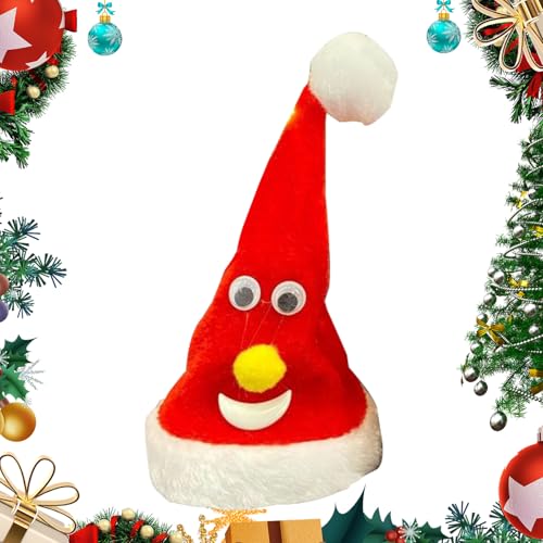 Swinging Christmas Hat Decorations - Cute Electric Shaking Christmas Hat - Seasonal Decor for Classroom School Birthday Living Room Holiday Thanksgiving Home Offices Swinging Christmas Hat Decorations - Cute Electric Shaking Christmas Hat - Seasonal Decor for Classroom School Birthday Living Room Holiday Thanksgiving Home Offices von Generisch