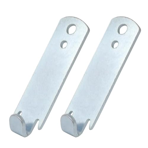 T-Pfosten-Clip-Werkzeug, Zaundrahtdreher für T-Pfosten-Clips | 2X robuste T-Pfosten-Clips aus Stahl, Drahtspanner,Ergonomisches, multifunktionales, rostfreies Drahtdrehwerkzeug für Forstwirtschaft, We von Generisch