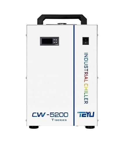 TEYU Industrie-Wasserkühler, Chiller CW5200TITY, Wasserkühler CW-5200 für DC- und RF-CO2-Laser CW5200TITY, Lieferung aus Deutschland von Generisch