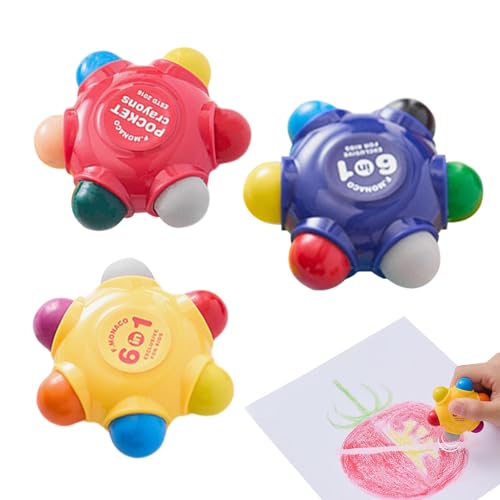 Taschenmalstifte Mit Radiergummi, Tragbare 15 Color Buntstifte Kinder Alter Von 4–8 Jahre, Mini-coloring Pens, Farbstifte Kinder Zum Kritzeln, Leicht Zu Greifen von Generisch