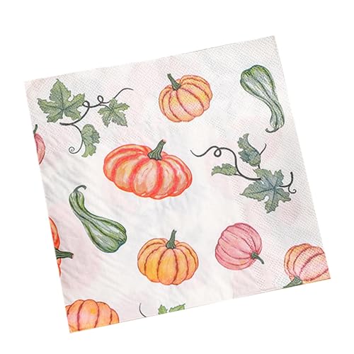 Thanksgiving- -Servietten, dick, 20 Blatt, - , Thanksgiving-Servietten, Handtücher, Abendessen, , Seidenpapier, Großpackung, Badezimmer-Servietten von Generisch