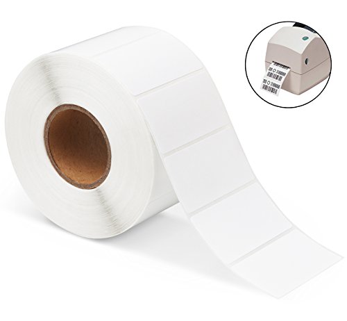 Thermo Etiketten Selbstklebend, Etikettendrucker selbstklebend Thermo Etiketten,Adressaufkleber Wasserdicht Etikettenband Papier für Schule, Zuhause, Büro, Kleine Unternehmen(30 * 60 mm) von Generisch