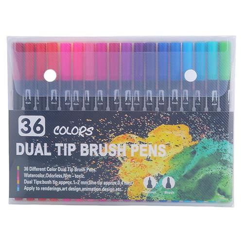 Tips Textmarker Color Doodle Outline Stifte Fineliner Mit Feiner Spitze Und Pinselspitze Shimmer Pastell Aesthetic Textmarker Für Crafts, Glitzer-Highlighter-Stifte Pen Marker Zum Zeichnen von Generisch