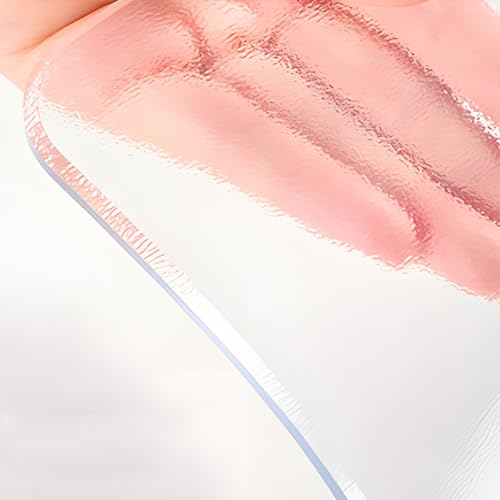 Tischabdeckung, wasserabweisend, transparent, rechteckig, Anti-Öl, Schreibtischunterlage für Couchtisch und Schreibtisch, 1,5 mm dick, 25,4 x 114,4 cm Tischabdeckung, wasserabweisend, transparent, rechteckig, Anti-Öl, Schreibtischunterlage für Couchtisch und Schreibtisch, 1,5 mm dick, 25,4 x 114,4 cm von Generisch