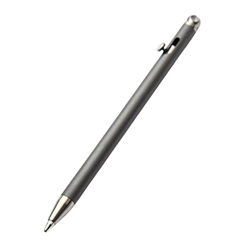 Titan-Kugelschreiber – 84-mm-Taschenkugelschreiber | Eleganter Reisestift Zum Einfacheren Schreiben | Schlüsselanhänger-Signaturstift Im Taschenformat Für Signaturkalligraphie, Geschäf von Generisch