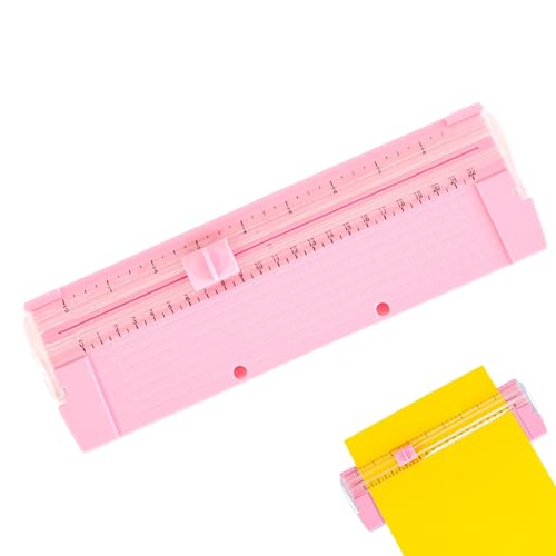 Tragbarer Papierschneider, Paper Cutter Slider, Papierschneidemaschine, Mini-papier Schneidegerät, A4 Papier Scrapbook Foto Schneider Schulsachen von Generisch