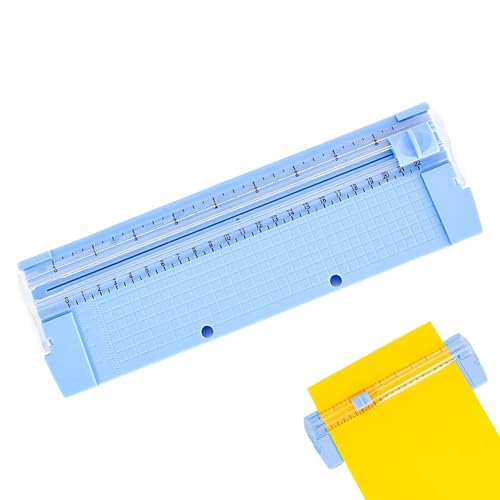 Tragbarer Papierschneider, Paper Cutter Slider, Papierschneidemaschine, Mini-papier Schneidegerät, A4 Papier Scrapbook Foto Schneider Schulsachen von Generisch