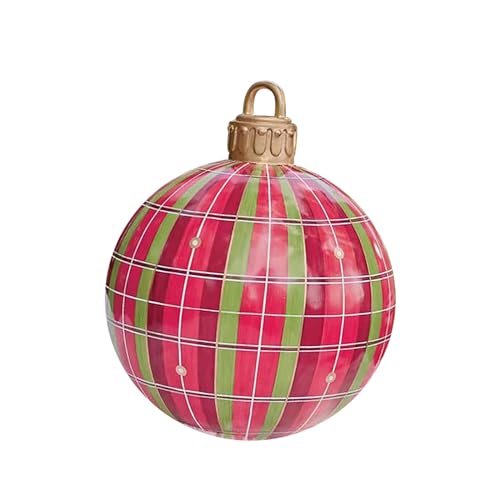 Uzh505 Weihnachtsballon, 60 cm, bedruckt, PVC, aufblasbares Spielzeug, Handwerk, 60 cm (D, Einheitsgröße) von Generisch