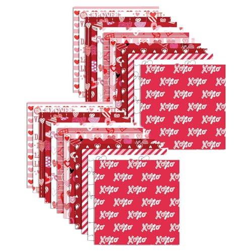Valentine Spezialpapier – Rosa Spezialpapier Scrapbook Papier | Doppelseitiges Kartonpapier Herz Bastelpapier für Fotoalbum Valentine Spezialpapier – Rosa Spezialpapier Scrapbook Papier | Doppelseitiges Kartonpapier Herz Bastelpapier für Fotoalbum von Generisch