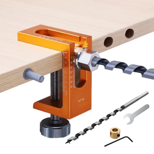Versteckte Scharnierlehre - 10mm Scharnier Positionierer Führung Montagewerkzeug,Metall Bohrvorrichtung Für Verdeckte Scharniere Schrank Küche Wohnung Versteckte Scharnierlehre - 10mm Scharnier Positionierer Führung Montagewerkzeug,Metall Bohrvorrichtung Für Verdeckte Scharniere Schrank Küche Wohnung von Generisch