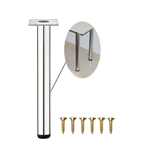 Verstellbare Beine für Frühstücksbar aus Edelstahl, Höhe 35 cm, perfekt für Esstische und Bürotische, langlebige Stütze, Möbelbeine, modernes Design für vielseitigen Gebrauch Verstellbare Beine für Frühstücksbar aus Edelstahl, Höhe 35 cm, perfekt für Esstische und Bürotische, langlebige Stütze, Möbelbeine, modernes Design für vielseitigen Gebrauch von Generisch