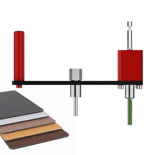 Verstellbarer Lochschneider Für Platten | Verstellbares Rundschneidewerkzeug Für Gipskarton - Präzise Und Vielseitiges Trockenbau Werkzeug Für Möbelbau Verstellbarer Lochschneider Für Platten | Verstellbares Rundschneidewerkzeug Für Gipskarton - Präzise Und Vielseitiges Trockenbau Werkzeug Für Möbelbau von Generisch