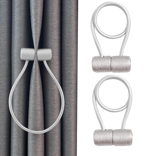 Vorhanghalter im modernen Stil – starke magnetische Vorhang-Raffhalter | Vorhanghalter, Vorhang-Raffhalter, starke magnetische Vorhang-Raffhalter, Fenster-Drape-Raffhalter für Schlafzimmer, Wohnzimmer von Generisch