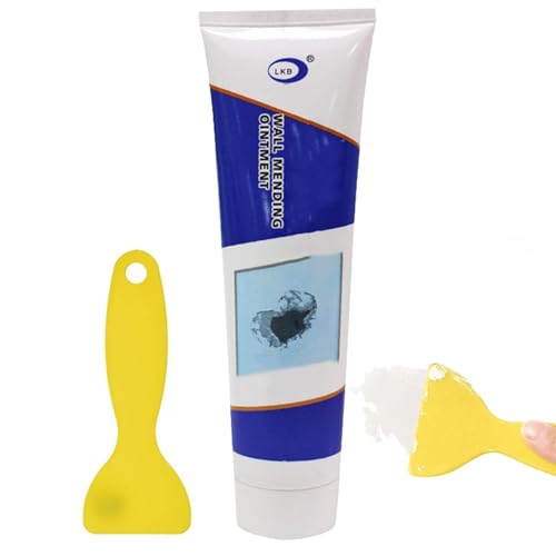 Wandreparatursalbe, 250 g sichere Trockenbau-Flicken-Sets, Wasserfester Wandlochfüller, langlebige Spachtelwandreparatur für Dach, Wandausbesserung, Küche von Generisch