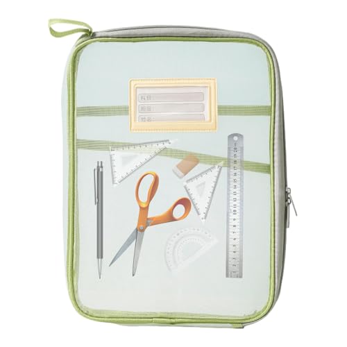 Wasserdichte Dokumententasche, Aktenordner im Letter-Format - Fachtasche mit großer Öffnung - Datei-Organizer, übersichtlicher Dokumentenordner, große Kapazität für Zuhause, Schule von Generisch