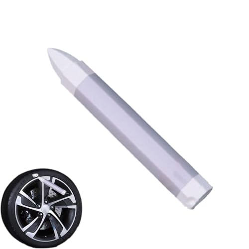 Waterproof Tire Paint Pen,White Yellow Automotive Paint Marker - Portable Automotive Marking Decoration Long-Lasting Quick Dry Auto Tire Graffiti Markers for Automotive Repairs von Generisch