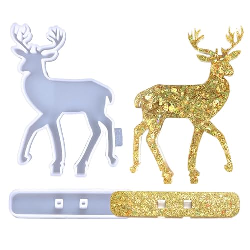 Weihnachts Harz Formen | Hirsch Form - Basis Formen Für Seife Schokolade Backen Haus Deko Weihnachtsdekoration Weihnachts Harz Formen | Hirsch Form - Basis Formen Für Seife Schokolade Backen Haus Deko Weihnachtsdekoration von Generisch