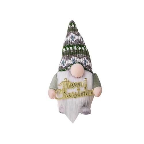 Weihnachtsdekorationen Weihnachtsdekorationen Lustige Leuchtende Nase Rudolph Puppen Leuchtende Weihnachtswichtel Puppen Gesichts Dekorationen Für Winter Party Supplies Weihnachten Ornament von Generisch