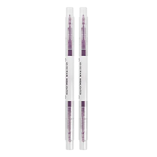 Weißer Textilstift Wasserfest Schlüssellinien-Marker Bonbonfarben-Stift Büro-Marker-Stift Handkonto-Stift (10 ml) Zeichen Set Koffer (F, One Size) von Generisch