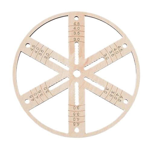 Wick Centering Tool, Wooden Candle Centering, Candle Making Tool, Multiwick Stabilizer, Wick Holder for Candles, Flat Wick Holder, Round Wick Holder, Candle Making Wick Stabilizer von Generisch