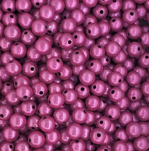 Wunderperlen, 10 mm 50g (ca. 90 Stück), Miracle beads, 3d-Illusion (Pink) von Generisch