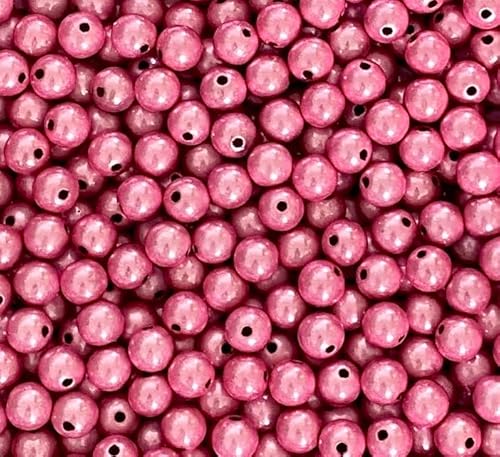 Wunderperlen, 10 mm 50g (ca. 90 Stück), Miracle beads, 3d-Illusion (Rosa) von Generisch