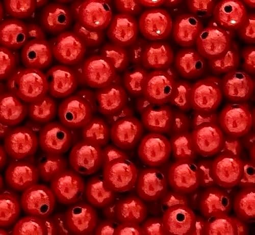 Wunderperlen 12mm, 50g (ca. 55 Stück), Miracle beads, 3d-Illusion (rot) von Generisch