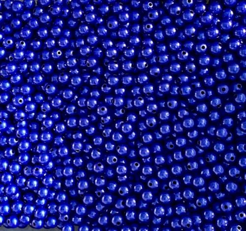 Wunderperlen 8mm, 50g (ca. 180 Stück), Miracle beads 3d Illusion (Blau) von Generisch