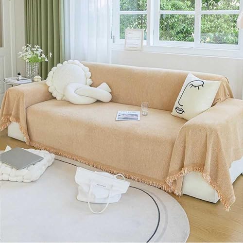 XXL rutschfeste Ecksofa-Decke, groß, 230 cm, Sofaüberwurf, gemütlich, dekorativer Bezug für große Sofas, perfekt für Wohnzimmer, weich und Material XXL rutschfeste Ecksofa-Decke, groß, 230 cm, Sofaüberwurf, gemütlich, dekorativer Bezug für große Sofas, perfekt für Wohnzimmer, weich und Material von Generisch