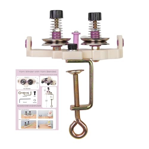 Yarn Winder Guide | Knitting Yarn Organizer | Crocheting Yarn Holder | Easy Yarn Guide | Easy Yarn Winder Accessory Improved Efficiency For Crocheters And Knitters von Generisch